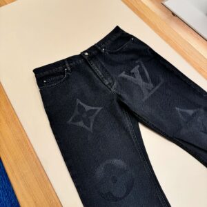 Jeans baggy black louis vuiton π¨π³
