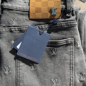 Jeans lv mongram degradi
