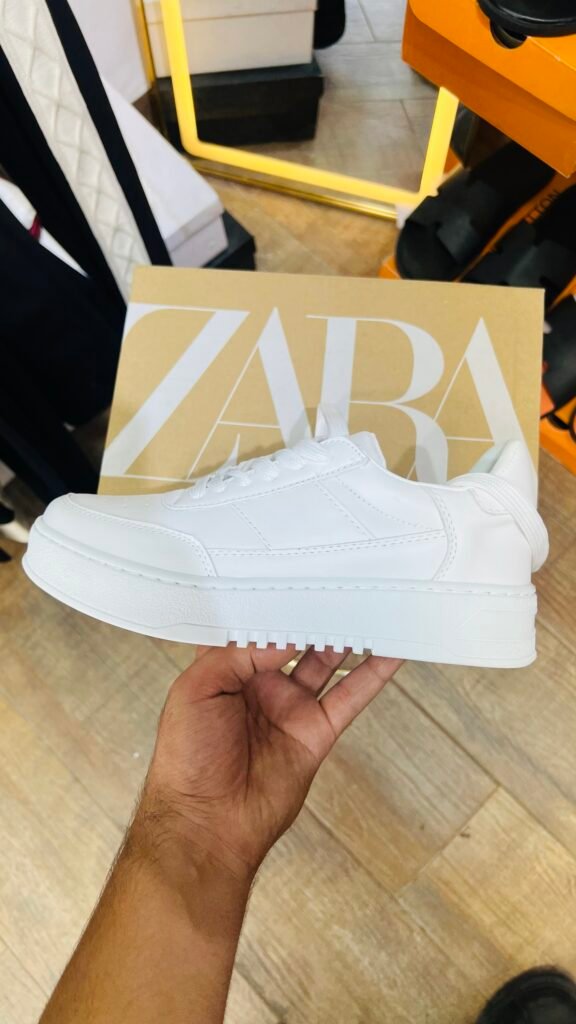Zara shoes white