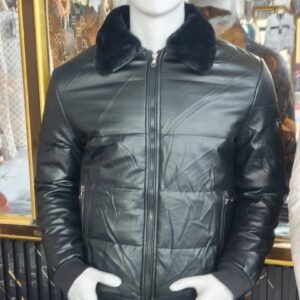 Vest classic semi cuire armani