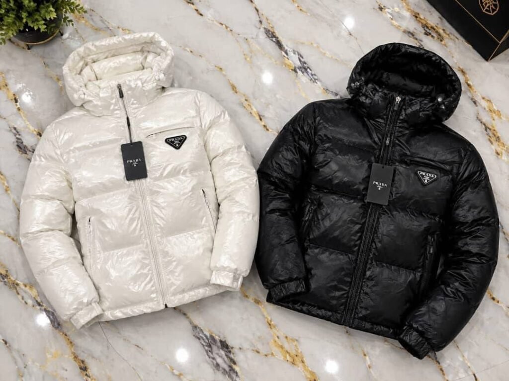 Vest brilliant prada noir