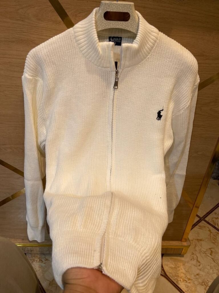 Polo vest zip